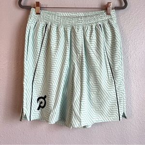 Peloton Mens Output 8” Lined Piped Turin Shorts Mint Green